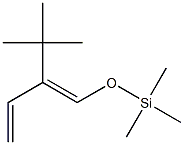 (Z)-2-tert-Butyl-1-(trimethylsiloxy)-1,3-butadiene Structure
