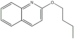 2-Butoxyquinoline Structure