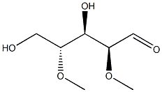 2-O,4-O-Dimethyl-D-arabinose 구조식 이미지