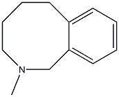 2-Methyl-1,2,3,4,5,6-hexahydro-2-benzoazocine 구조식 이미지