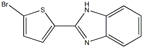 2-(5-Bromothiophen-2-yl)-1H-benzimidazole Structure