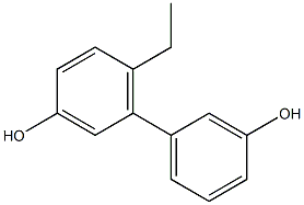 6-Ethyl-1,1'-biphenyl-3,3'-diol 구조식 이미지