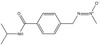 N-Isopropyl-4-[(methyl-ONN-azoxy)methyl]benzamide Structure