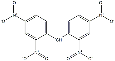 Bis(2,4-dinitrophenyl)methanide Structure