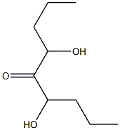 4,6-Dihydroxy-5-nonanone Structure