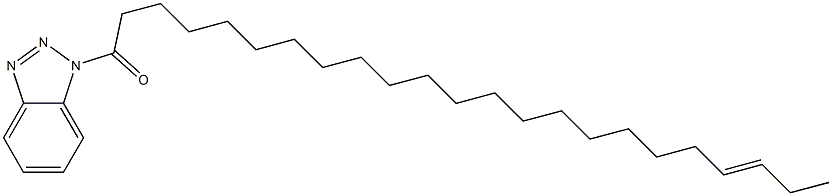 1-(1-Oxo-20-tricosenyl)-1H-benzotriazole 구조식 이미지