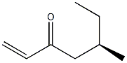 [R,(-)]-5-Methyl-1-heptene-3-one Structure