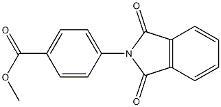 2-(4-(Methoxycarbonyl)phenyl)-2H-isoindole-1,3-dione 구조식 이미지