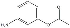 Acetic acid 3-aminophenyl ester Structure