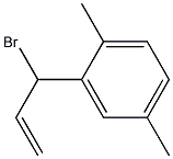 1-(1-Bromoallyl)-2,5-dimethylbenzene 구조식 이미지