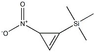 1-(Trimethylsilyl)-3-nitrocyclopropene Structure