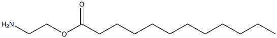 Lauric acid 2-aminoethyl ester 구조식 이미지