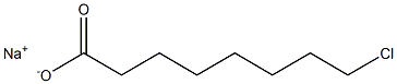 8-Chlorooctanoic acid sodium salt 구조식 이미지