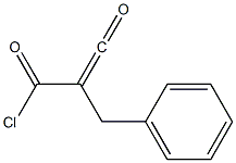 Benzyl(chlorocarbonyl)ketene 구조식 이미지