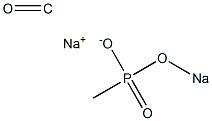 Sodiooxycarbonylmethylphosphonic acid sodium salt 구조식 이미지