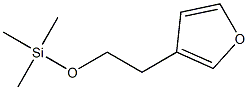 3-[2-(Trimethylsilyloxy)ethyl]furan Structure