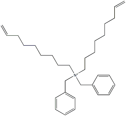 Di(8-nonenyl)dibenzylaminium Structure