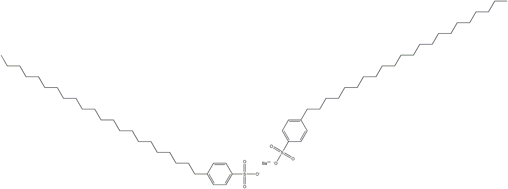 Bis(4-docosylbenzenesulfonic acid)barium salt 구조식 이미지