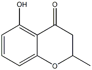 2,3-Dihydro-5-hydroxy-2-methyl-4H-1-benzopyran-4-one Structure