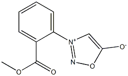 3-[2-(Methoxycarbonyl)phenyl]sydnone 구조식 이미지