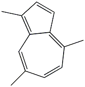 1,4,7-Trimethylazulene Structure