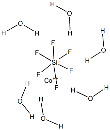 Cobalt hexafluorosilicate hexahydrate Structure