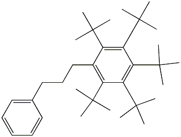 1-(Penta-tert-butylphenyl)-3-phenylpropane 구조식 이미지