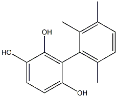 3-(2,3,6-Trimethylphenyl)benzene-1,2,4-triol Structure