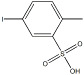 5-Iodo-2-methylbenzenesulfonic acid 구조식 이미지