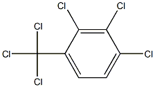 2,3,4-Trichloro-1-(trichloromethyl)benzene Structure