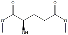 [R,(-)]-2-Hydroxyglutaric acid dimethyl ester 구조식 이미지