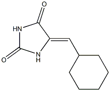 5-(Cyclohexylmethylene)imidazolidine-2,4-dione Structure