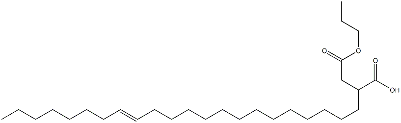2-(14-Docosenyl)succinic acid 1-hydrogen 4-propyl ester Structure