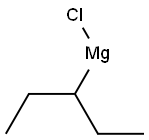 (1-Ethylpropyl)magnesium chloride 구조식 이미지