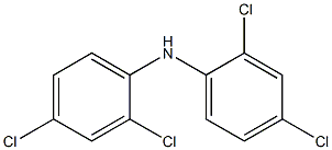 Bis(2,4-dichlorophenyl)amine Structure