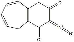 3-Diazo-1H-benzocycloheptene-2,4(3H,5H)-dione 구조식 이미지