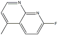 2-Fluoro-5-methyl-1,8-naphthyridine Structure