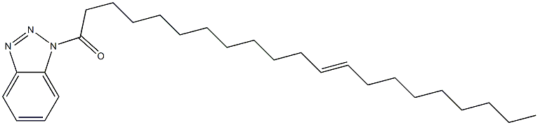 1-(1-Oxo-12-henicosenyl)-1H-benzotriazole 구조식 이미지