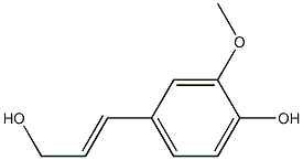 trans-Coniferyl alcohol Structure