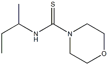 N-sec-Butyl-N',N'-oxydiethylenethiourea Structure