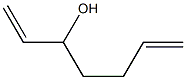 1,6-Heptadien-3-ol Structure