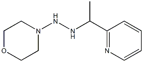 1-[1-(2-Pyridinyl)ethyl]-2-morpholinohydrazine 구조식 이미지