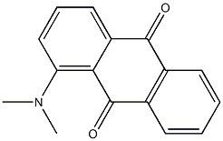 1-(Dimethylamino)-9,10-anthraquinone 구조식 이미지