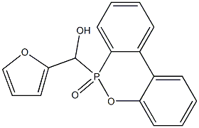 6-(Hydroxy(2-furyl)methyl)-6H-dibenz[c,e][1,2]oxaphosphorin 6-oxide 구조식 이미지