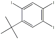 1-tert-Butyl-2,4,5-triiodobenzene 구조식 이미지