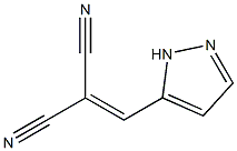 [(1H-Pyrazol-5-yl)methylene]malononitrile Structure