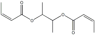 Bisisocrotonic acid 1,2-bis(hydroxymethyl)ethylene ester 구조식 이미지