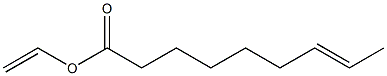 7-Nonenoic acid ethenyl ester 구조식 이미지