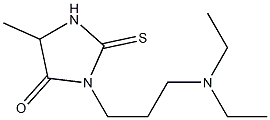 3-[3-(Diethylamino)propyl]-5-methyl-2-thioxoimidazolidin-4-one 구조식 이미지