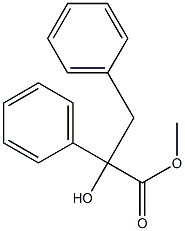 (-)-2,3-Diphenyl-L-lactic acid methyl ester Structure